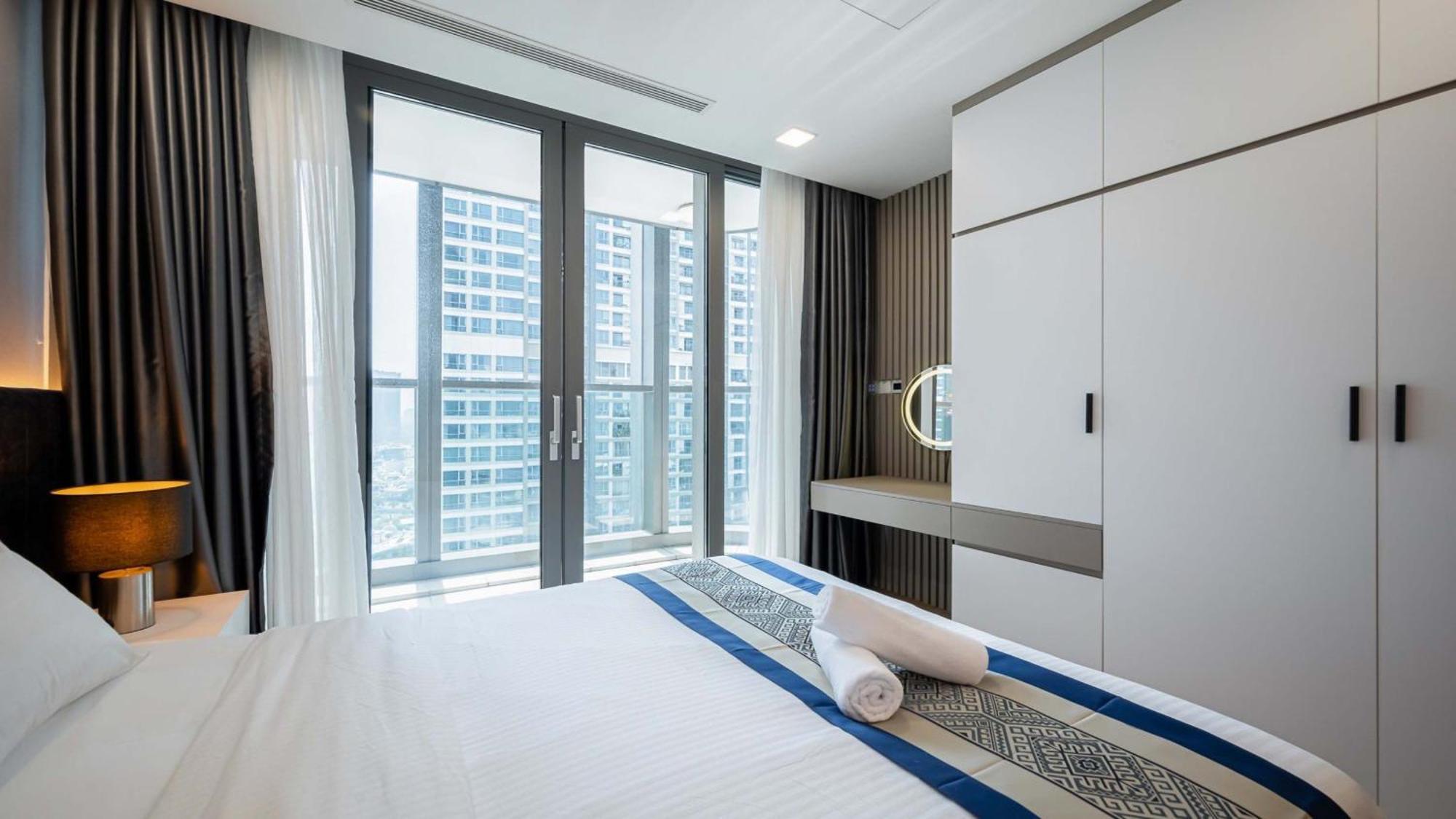 Landmark 81 And Vinhomes Riverside Residence Ho Si Minh-város Kültér fotó