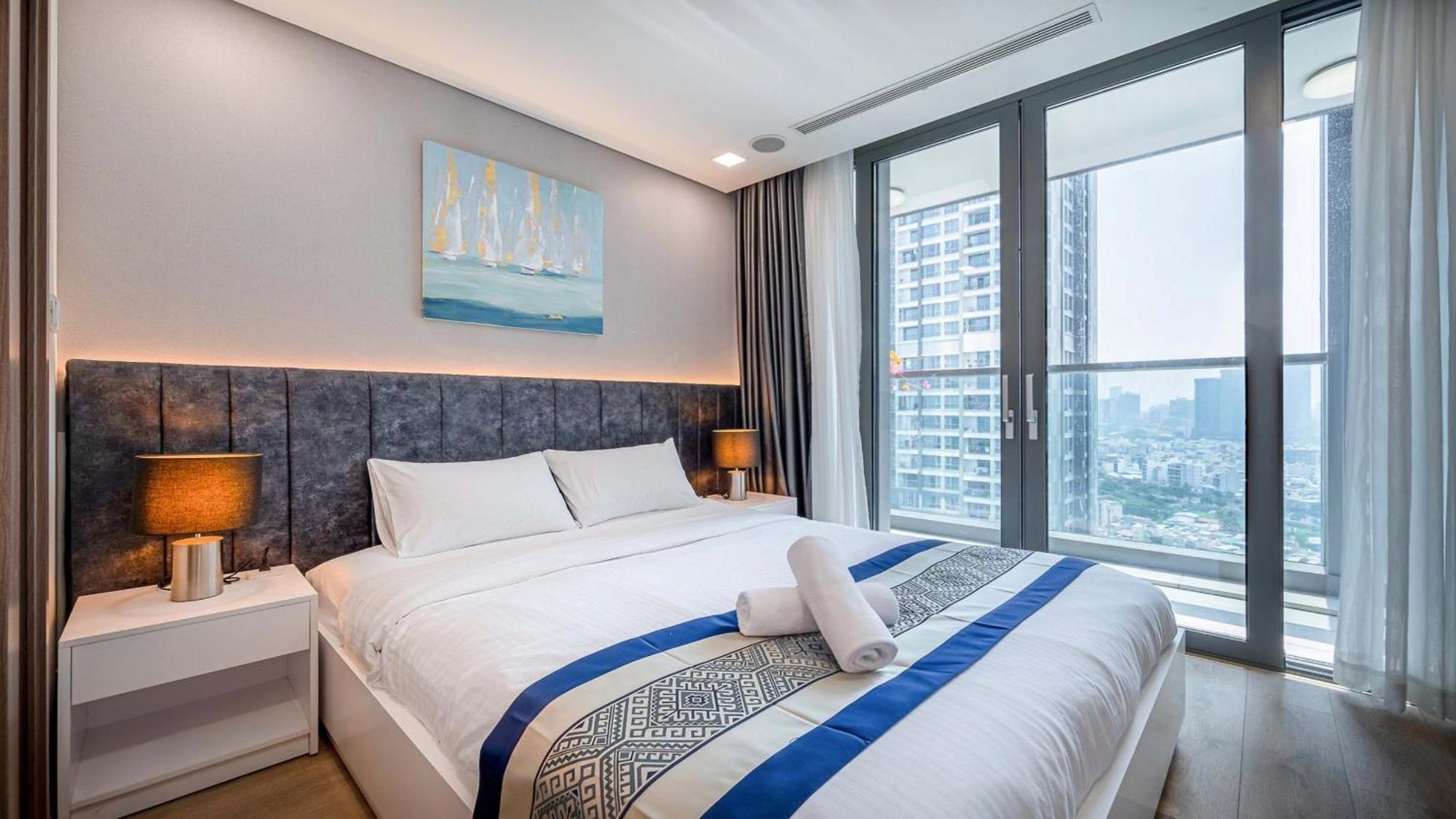 Landmark 81 And Vinhomes Riverside Residence Ho Si Minh-város Kültér fotó